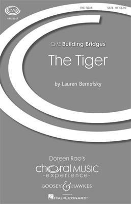 Lauren Bernofsky: The Tiger: Gemischter Chor mit Klavier/Orgel
