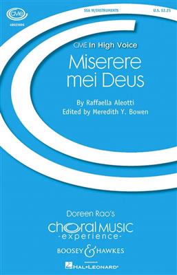 Miserere Mei Deus: Frauenchor A cappella