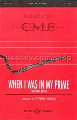 Stephen Hatfield: When I was in my prime: Frauenchor mit Klavier/Orgel