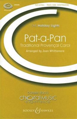 Joan Whittemore: Pat-a-Pan: Gemischter Chor mit Ensemble