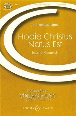 Imant Raminsh: Hodie Christus natus est: Gemischter Chor mit Ensemble