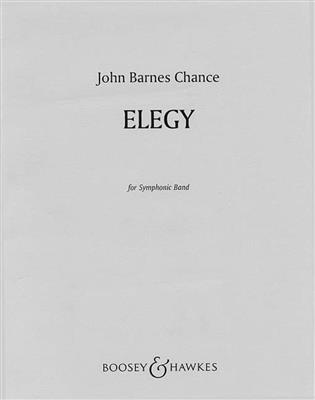 John Barnes Chance: Elegy: Blasorchester