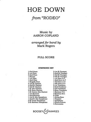 Aaron Copland: Hoe Down from Rodeo: (Arr. R. Mark Rogers): Blasorchester