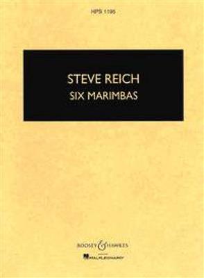 Steve Reich: Six Marimbas: Percussion Ensemble