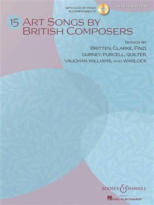 15 Art Songs by British Composers: Gesang mit Klavier