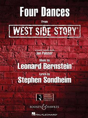 Leonard Bernstein: Four Dances - wind band score & parts: Blasorchester