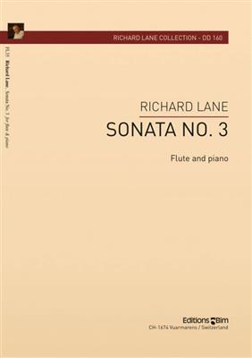 Richard Lane: Sonata No. 3: Flöte mit Begleitung
