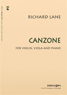 Richard Lane: Canzone: Klaviertrio