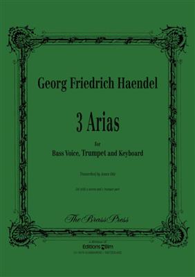 Georg Friedrich Händel: 3 Arias: Gesang mit sonstiger Begleitung