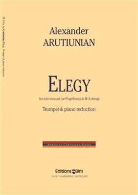 Alexander Arutiunian: Elegy: Streichorchester mit Solo