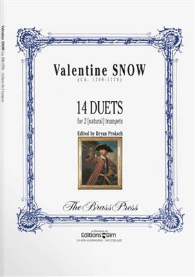 Valentine Snow: 14 Duets: Trompete Duett