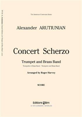 Alexander Arutiunian: Concert Scherzo: Brass Band mit Solo