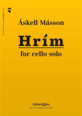 Askell Masson: Hrim: Cello Solo