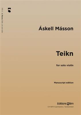 Askell Masson: Teikn: Violine Solo