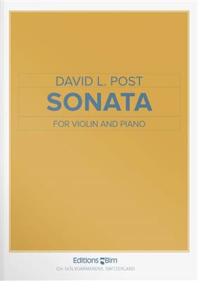 David Post: Sonata: Violine mit Begleitung