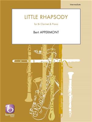 Bert Appermont: Little Rhapsody: Klarinette mit Begleitung