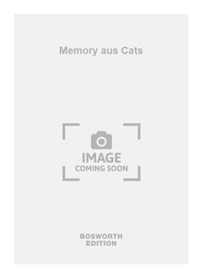 Andrew Lloyd Webber: Memory aus Cats: Gemischter Chor mit Begleitung