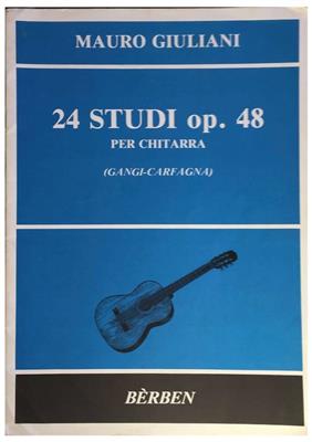 Mauro Giuliani: 24 Studi Op 48: Gitarre Solo