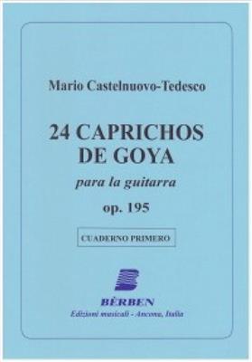 Mario Castelnuovo-Tedesco: 24 Caprichos de Goya Op.195 Vol.1 (No.1 - 6 ): Gitarre Solo