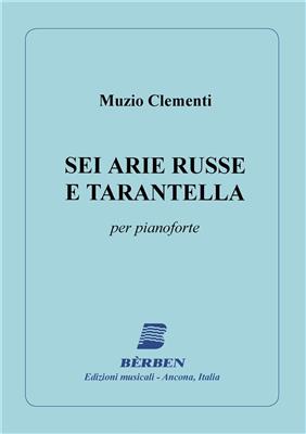 Aldo Clementi: 6 Arie Russe E Tarantella: Klavier Solo