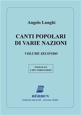 Canti Popolari Di Varie Nazioni: Gesang mit Klavier