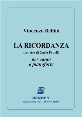 Vincenzo Bellini: La Ricordanza: Gesang mit Klavier