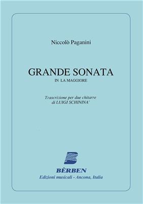 Niccolò Paganini: Grande Sonata: Gitarre Duett