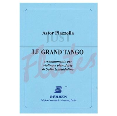 Astor Piazzolla: Le Grand Tango: Violine mit Begleitung