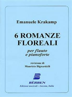 6 Romanze Floreali: Flöte mit Begleitung