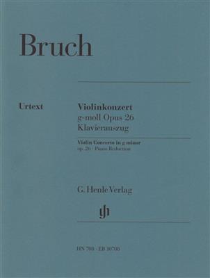 Max Bruch: Violin Concerto No. 1 In G Minor Op. 26: Violine mit Begleitung