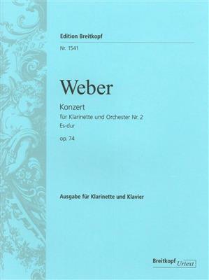 Carl Maria von Weber: Concert 02 Es Op.74: Klarinette mit Begleitung