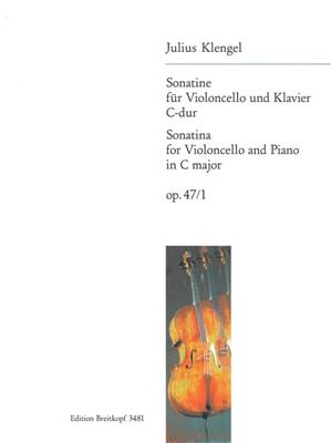Julius Klengel: Sonatine 1 C Op.47: Cello mit Begleitung