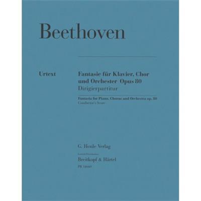 Ludwig van Beethoven: Chorfantasie C-Moll Op. 80: Gemischter Chor mit Klavier/Orgel