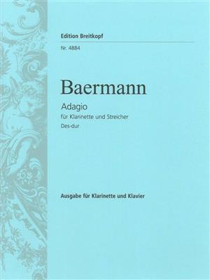 Baerman: Adagio Des-dur / in Db major (ascr. Wagner): Klarinette mit Begleitung
