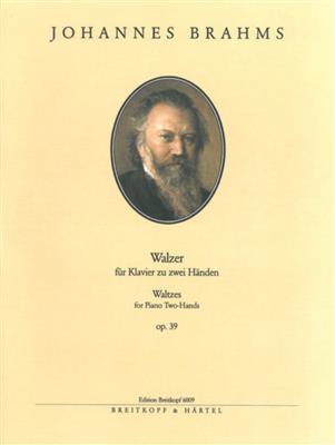 Johannes Brahms: Walzer Op.39: Klavier vierhändig