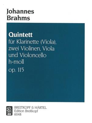 Johannes Brahms: Streichquintet B Op.115: Streichquartett