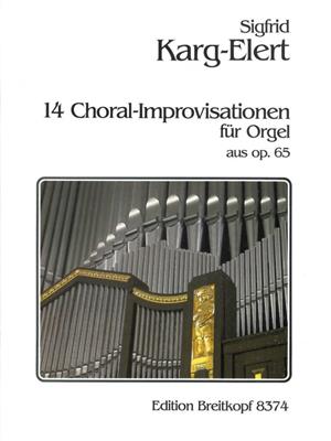 Sigfrid Karg-Elert: Choral Improvisationen(14) Aus: Gemischter Chor mit Begleitung
