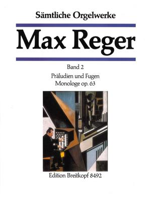 Max Reger: Orgelwerke 2 Preludien Fugen: Orgel