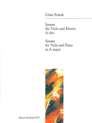 César Franck: Sonate A: Viola mit Begleitung