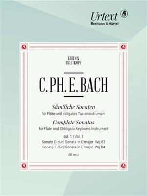 Carl Philipp Emanuel Bach: Sämtliche Sonaten: Flöte mit Begleitung