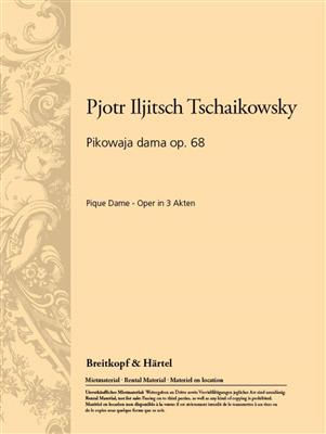 Pyotr Ilyich Tchaikovsky: Arie der Lisa aus Pique Dame: Gesang mit Klavier