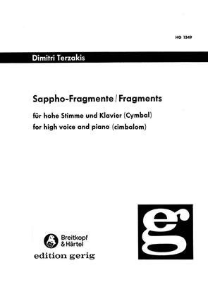 Dimitri Terzakis: Sappho-Fragmente: Gesang mit Klavier