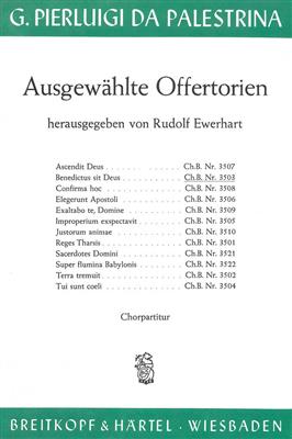 Giovanni Pierluigi da Palestrina: Benedictus sit Deus: Gemischter Chor mit Begleitung