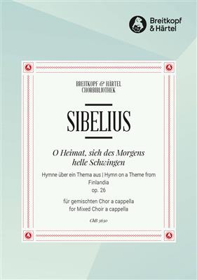 Jean Sibelius: Festliche Hymne aus Finlandia Op.26: Gemischter Chor mit Begleitung
