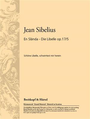 Jean Sibelius: En Slända - die Libelle: Gesang mit Klavier