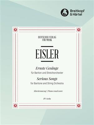 Hans Eisler: Serious Songs: Streichensemble