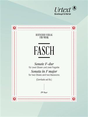 Johann Friedrich Fasch: Sonate F-dur: Kammerensemble