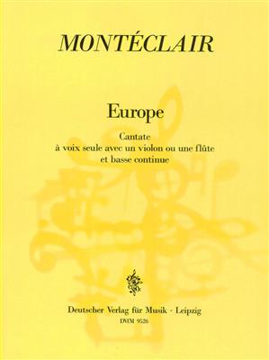 Michel Pignolet de Monteclair: Europe: Gesang Duett