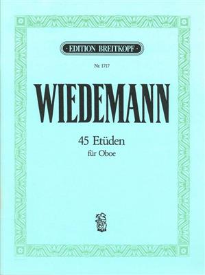 Ludwig Wiedemann: 45 Etüden: Oboe Solo