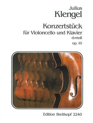 Julius Klengel: Konzertstück d-moll op. 10: Cello mit Begleitung